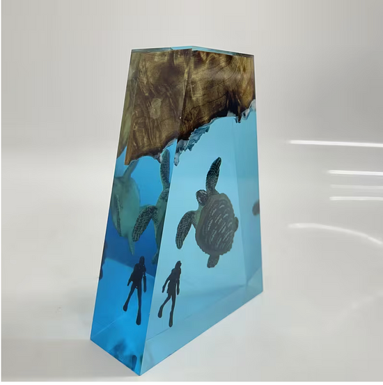 Large Turtle Resin Lamp VIP