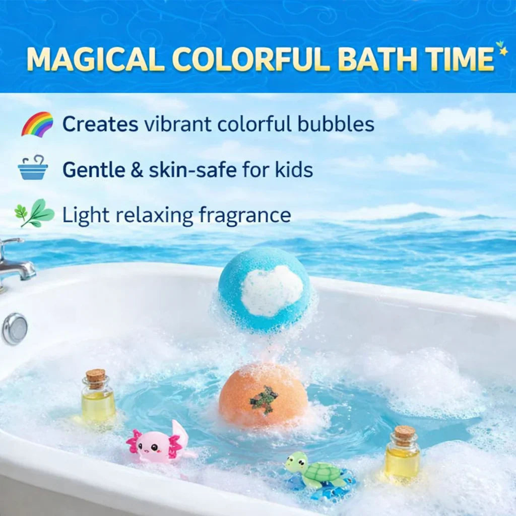 OceanPop™ – Easter Surprise Bath Bombs WITH TOYS for KIDS