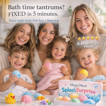 OceanPop™ – Easter Surprise Bath Bombs WITH TOYS for KIDS