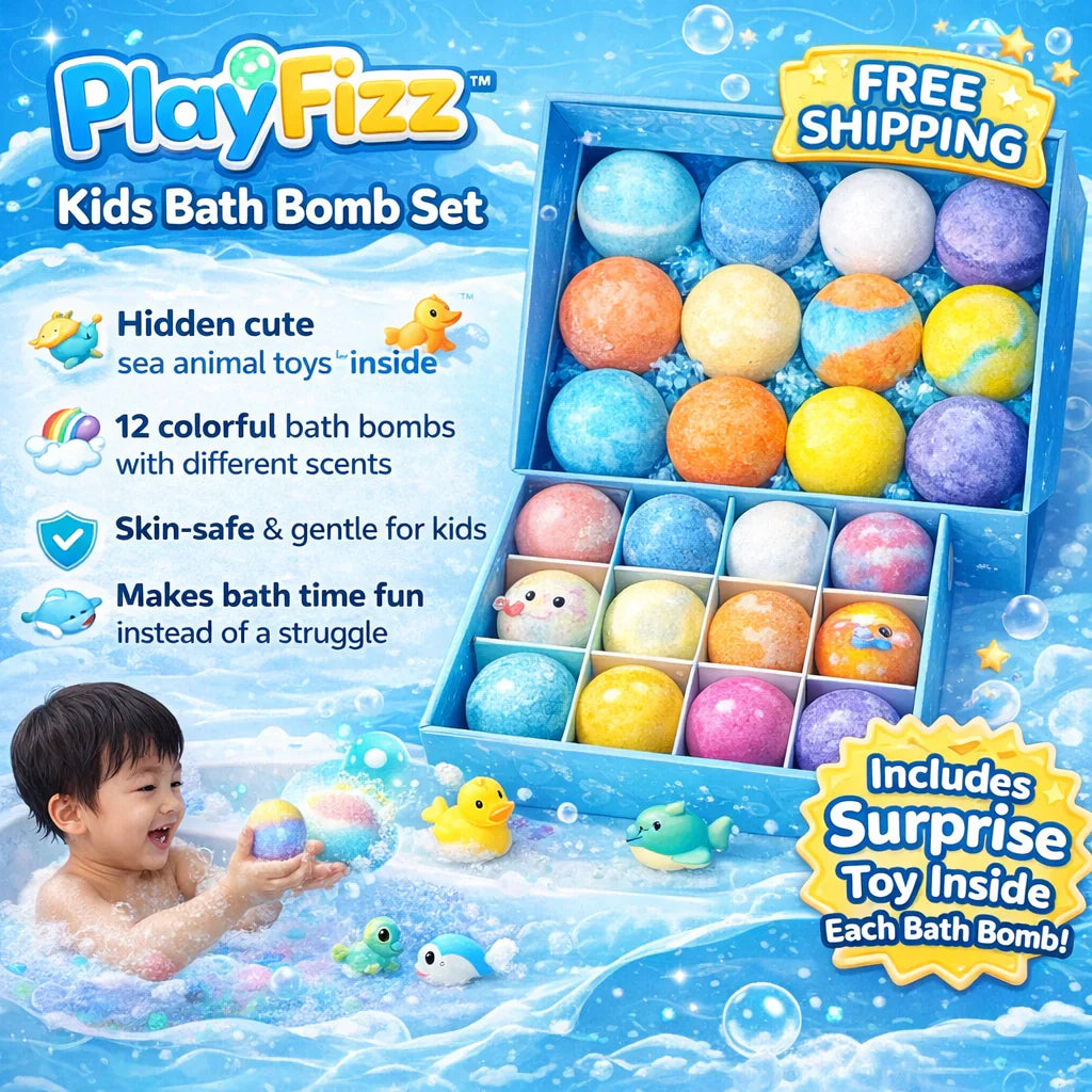 OceanPop™ – Easter Surprise Bath Bombs WITH TOYS for KIDS