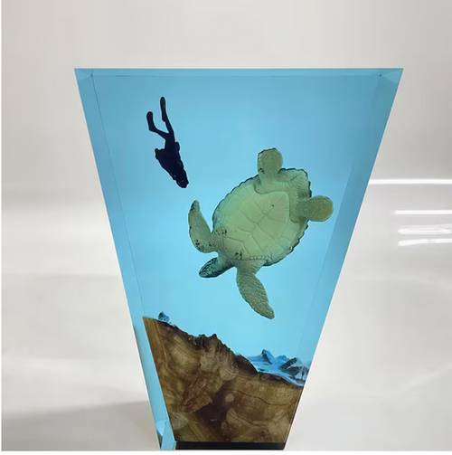 Large Turtle Resin Lamp VIP
