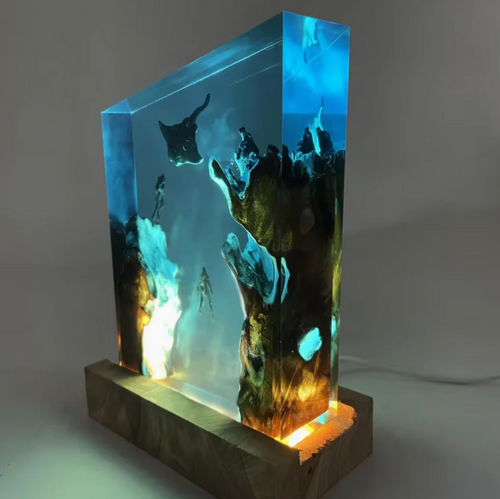 Batfish Resin Lamp VIP